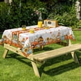 thumbnail image 6 of Tchckioa Rectangle 52x70 Inch Tablecloth,Autumn Harvest Theme Waterproof Table Cover for Kitchen Dining Decor, 6 of 6