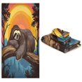 thumbnail image 7 of Coolnut Sleeping Sloth Bathroom Towel Set Absorbent Soft 3-Piece Bath Towel Hand Towel Washcloth Decorative Towels for Bathroom Gym Hotel Beach Swimming Pool Washcloth Gift, 7 of 7