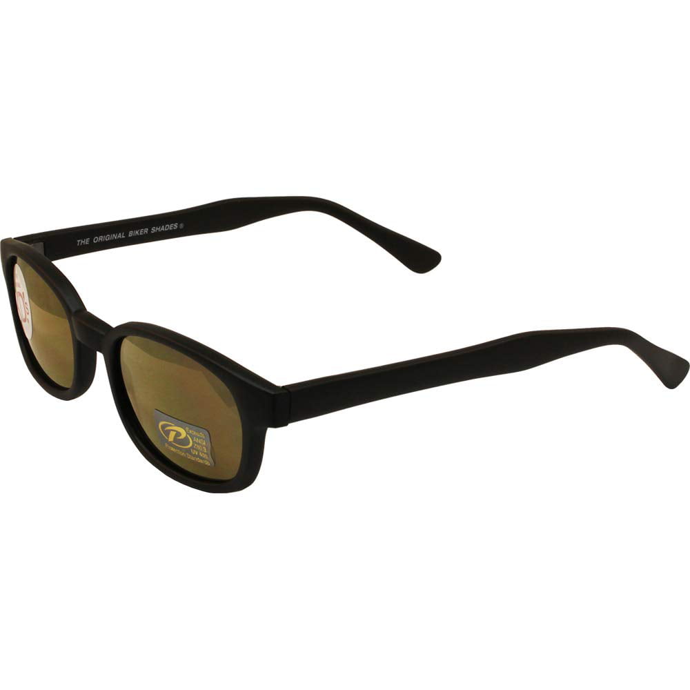 Original KD's Biker Motorcycle Sunglasses Various MIRRORED Lenses Select Basic Lens Mirror -