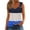 Blue, variant on Scyoekwg Sleeveless Shirts for Women Crewneck O Ring Shoulder Tank Tops Casual Summer Loose Ladies Tops Color Block Patchwork Graphic Tee Comfy Blouses (Light Blue,M)