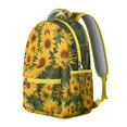 thumbnail image 2 of Sunflower Backpack for School,Cute School Bag,Schoolbag with Adjustable Shoulder Straps & Padded Back,15.3"x11"x7.1"., 2 of 6