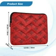 thumbnail image 3 of Iauyy（L)15.7 inch Laptop Sleeve,Shockproof Durable Computer Carrying laptop Bag，Slim Cover for 15.7-16 inch HP Dell Lenovo Asus Notebook,Red Money Shape, 3 of 7