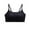Black, variant on Seamless Bras for Women Skim Women's Backless Seamless Cami Bras Wireless Adjustable Strap Bralette, Round Neck Padded Comfortable Bra Black L