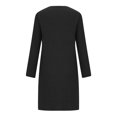 thumbnail image 6 of SELONE Nightgowns for Women Halloween Plus Size Short Nightshirts Ghost Long Sleeve Nightwear Gift for Wife Sleep Dress, 6 of 6
