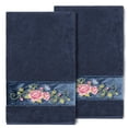 thumbnail image 5 of Authentic Hotel and Spa  100% Turkish Cotton Rebecca 2PC Embellished Bath Towel Set White, 5 of 5