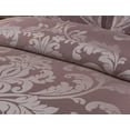 Chezmoi Collection Royal Luxury Jacquard Floral Comforter Set