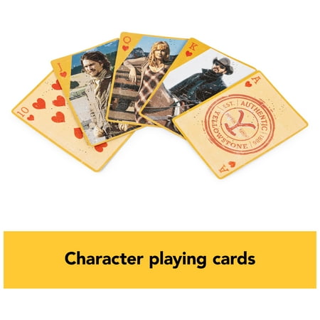 Spin Master Games, Yellowstone, 200-Piece Poker with Custom Carrying Case, Ages 16 and up