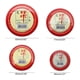 thumbnail image 3 of Red Stamp Ink Pad Round Chinese Yinni Pad Red Ink-Paste Quick-Drying Red Stamp Pad Calligraphy Painting Supplies, 3 of 5