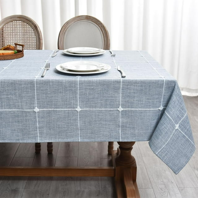 Table Cloths Rectangular x Boho Tablecloth Cotton Linen Rectangular Tablecloth Dining Table Cover for Kitchen Party Wedding Picnic Outdoor Table Cloth