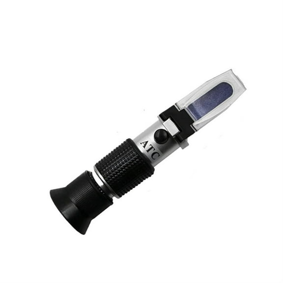 4 in 1 Automotive Antifreeze Tester ATC Refractometer Antifreeze Coolant Test Engine Fluid Propylene Ethylene Glycol Test ,Easy to Operate