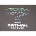 thumbnail image 4 of Batman Forever Movie Logo Men's Black Long Sleeve Sweatshirt-Large, 4 of 4