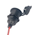 thumbnail image 5 of 2Pack Car Female Cigarette Lighter to O Ring Terminal 12V-24V Eyelet Terminal Harness Extension Charge Cable, 5 of 10