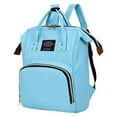 thumbnail image 4 of Diaper bag backpack, multifunctional cave-shaped diaper bag with insulated pockets, waterproof, large capacity, 4 of 7
