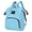 Light Blue, variant on Diaper Bag Backpack, Multifunctional Cave-shaped Diaper Bag with Insulated Pockets, Waterproof, Large Capacity, Multicolour