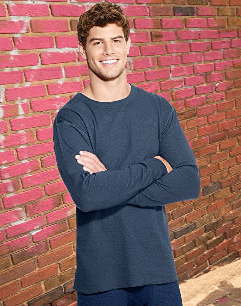 Duofold Men s Mid Weight Crew Neck Thermal Base Layer Walmart