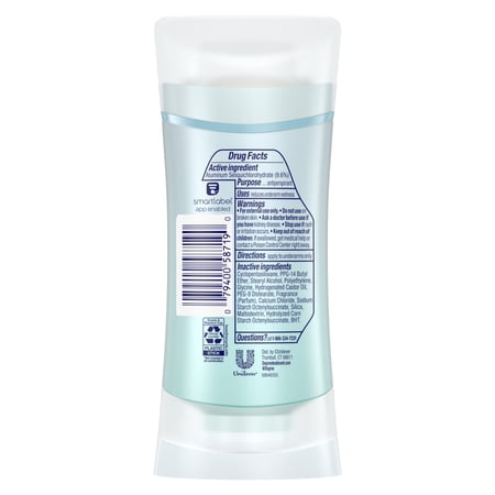 Degree UltraClear Black White Antiperspirant Deodorant, 2.6 oz
