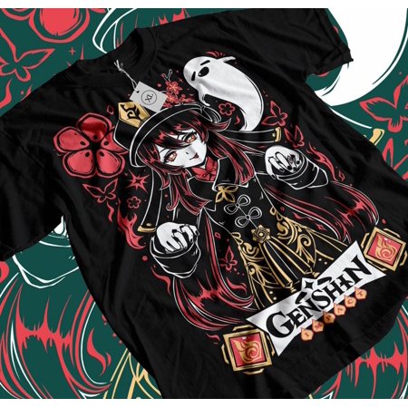 Genshin impact Hu tao Hutao Genshin Shirt Unisex Ultra Cotton Tee T-Shirt Shirt