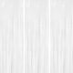 thumbnail image 1 of KIRIKOU 3 piezas juego de cortinas de borla de lámina blanca decoración de fiesta de fondo, 3,2 pies x 6,5 pies de lámina de aluminio metálico para la ducha de bebé de novia soltera de cumpleaños, 1 of 2