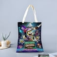 thumbnail image 2 of Big City Greens-theme canvas Tote Bag for Women Aesthetic Shopping Grocery Reusable Bags with Inner Zipper Women Gift 13.8 x 15.8 inches（35x40cm）, 2 of 6