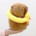 thumbnail image 1 of Poupée Capybara Véritable Poupée Jouet en Peluche Oreiller Cadeau d'Anniversaire Célébrité Internet Ragdoll DMH, 1 of 7