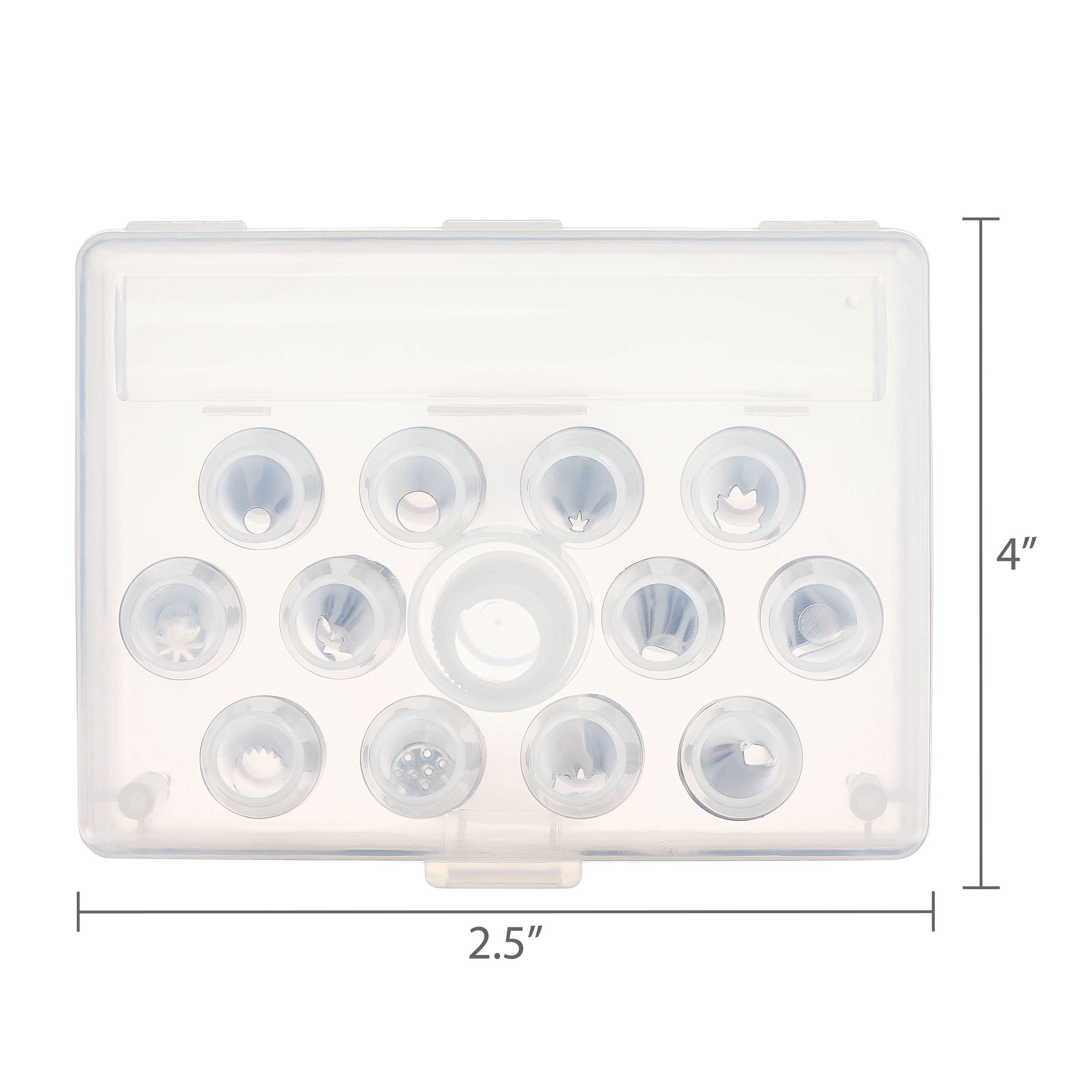 Way To Celebrate Deluxe Cake Decorating Tip Set, 13 Pieces