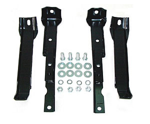 Upgrade Your Auto Replacement Rear Bumper Bracket Set w/Frame Bolts 日本製