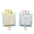 thumbnail image 2 of Luminous Light Switch Wall Non-Stick Stickers Luminous decorative sticker Protective Cover Living Room Socket Decorative Stickers, 2 of 8