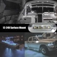thumbnail image 2 of 10 luces LED de posición laterales blancas de 12 V-24 V CC, 4 unidades, luces de gálibo delanteras y traseras para coche, autobús, camión, remolque, barco, cubierta, cortesía., 2 of 5