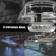 thumbnail image 2 of 10 luces LED de posición laterales blancas de 12 V-24 V CC, 4 unidades, luces de gálibo delanteras y traseras para coche, autobús, camión, remolque, barco, cubierta, cortesía., 2 of 5