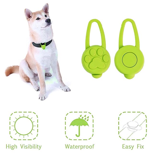 Pet Collar LED Light Waterproof Light Portable Night Luminous Safety Collar Light Clip-On LED Collar Light For Dog Cat