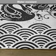 thumbnail image 6 of Ambesonne Floral Place Mats Set of 4, Black Swans and Flowers, Standard Size, Black White, 6 of 6