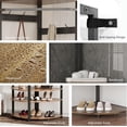 thumbnail image 4 of Ourlova Corner Coat Rack with Shoe Bench, Hall Tree with 6 Double Hooks, Hallway Storage Organizer, 4 of 6