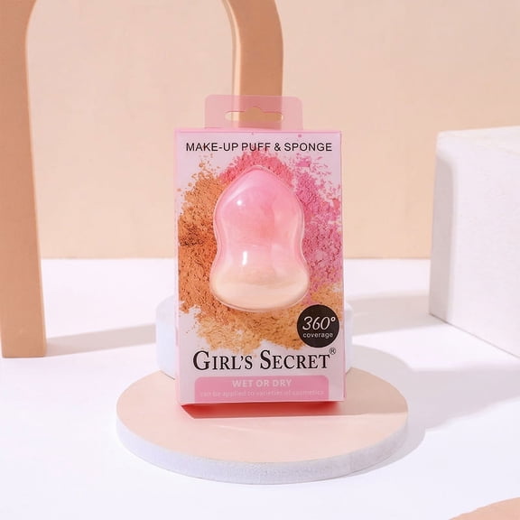 1PCS/SET Pink Sponge Puff Beauty Egg Bubble Large Wet & Dry Gourd Shaped Soft Makeup Eggs Facial Makeup Tools