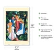 thumbnail image 2 of Four Girls - From an Original Color Painting by August Macke c.1912 - Master Art Print (Unframed) 12in x 18in, 2 of 4