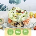 thumbnail image 6 of 6-in-1 Transparent Acrylic Cake Stand with Dome, Multi-functional Serving Platter & Salad Bowl, 6 of 8