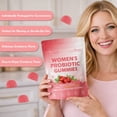 thumbnail image 5 of Cranberry Women’s Probiotic Gummies 5 Billion CFU with Prebiotics, Sugar Free Vegan Daily Supplement, Supports Feminine & Digestive Gut Health for Adult Women, 60 Count Gummies, 5 of 8