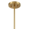 thumbnail image 6 of Chandelier in Natural Brass, 6 of 7