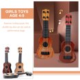 thumbnail image 3 of MasteelfCA 2Pcs Small Guitar Simulation Ukulele Early Education Ukulele Kids Musical Learning Toy, 3 of 9