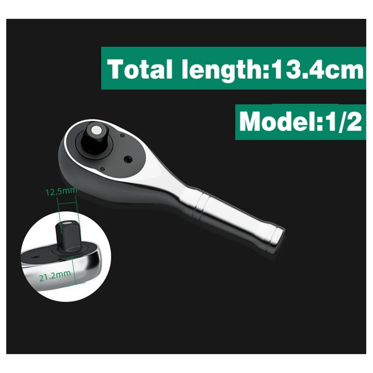 1/4In 3/8In 1/2In Mini Ratchet Wrench 72 Teeth Spanner Portable Torque Wrenches Quick Socket Ratchet Wrench Hand Tools