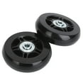 thumbnail image 1 of 2Pcs Universal Rubber Swivel Caster Wheels, 360 Degree Rotation, For Luggage Suitcase Replacement Wheels With Installation Tool, 1 of 8