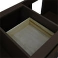 thumbnail image 2 of MCM 60" Mid-Century Double Solid Wood Vanity in Walnut (Cabinet Only), 2 of 10