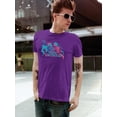 thumbnail image 2 of You Are My Universe Paint T-Shirt Men -Image by Shutterstock, Male Small, 2 of 4
