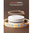thumbnail image 5 of X Sense 10 Year Battery Smoke Detector, Photoelectric Sensor, ETL Listed, Battery Powered Smoke Alarm, SD2J0AX, 10 PACK, 5 of 7