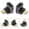 thumbnail image 2 of 2pcs Video Connector 90 Degree Projector Connector Tv Receiver Video Connector, 2 of 8
