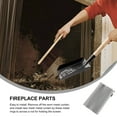 thumbnail image 3 of 2pcs Fireplace Mesh Screen Curtains Fireplace Screen Panels with Handles, 3 of 8