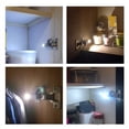 thumbnail image 3 of Lámpara de bisagra interior de 10 LED ckepdyeh, luz de bisagra de armario, luz debajo del gabinete, luces con sensor de armario para dormitorio, cocina, armario, 3 of 7