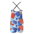 thumbnail image 6 of Ydojg Cute Pajamas Set For Women Sleepwear Independence Day Balloon Print Camisole Shorts Home Pajamas Pajama Pants Set 2 Piece Set Red Xl, 6 of 6