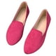 thumbnail image 3 of Zapatos planos para mujeres Toe Ballet Flats Slip On Ballet Dressy Flats cómodos zapatos de vestir para el trabajo para trabajar, 3 of 6
