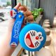 thumbnail image 1 of CARETAKER Mickey Monedero Lindo Pareja Señoras Crayon Shin-Chan Cremallera Bolsa De Regalo Llavero Doraemon Estrella De Mar Oso Almacenamiento Funda De Auriculares Pikachu Cartera De Silicona, 1 of 4