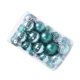 thumbnail image 2 of sweethay 34 Uds bola de Navidad árbol de Navidad colgante bola de adorno de plástico hogar Oficina Navidad boda vacaciones decoración Kits de decoración para fiestas verde sweethay HA8971-03B, 2 of 8